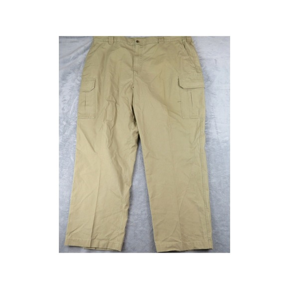 L.L. Bean Other - LL Bean Comfort Waist Cargo Pants Mens 44x30 Khaki Tan Utility Chino